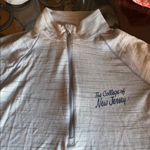TCNJ underarmour long sleeve pullover
